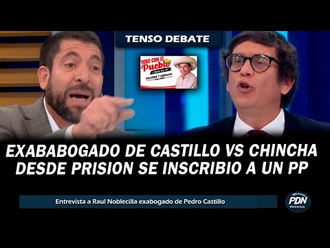 EXABOGADO DE CASTILLO VS CHINCHA: DESDE PRISION SE AFILIO A UN PARTIDO QUE NO EXISTE EN EL JNE