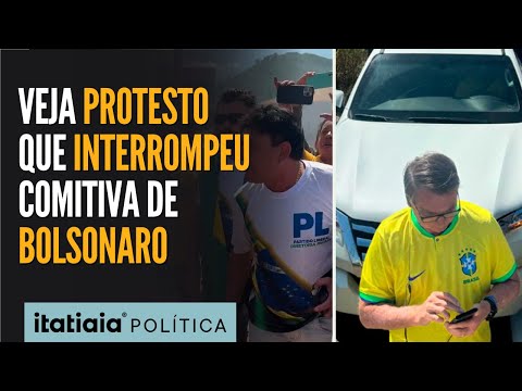 BOLSONARO FICA PARADO EM RODOVIA NO PARÁ APÓS PROTESTOS CONTRA ELE