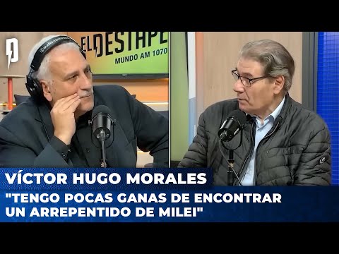 Tengo pocas ganas de encontrar un arrepentido de Milei | Víctor Hugo Morales con Darío Villarruel