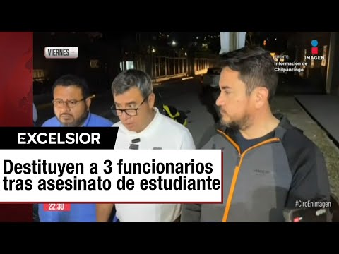 Destituyen a tres funcionarios de Guerrero tras asesinato normalista de Ayotzinapa