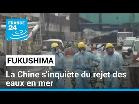 La Chine accuse le Japon de rejeter arbitrairement en mer l'eau de Fukushima • FRANCE 24