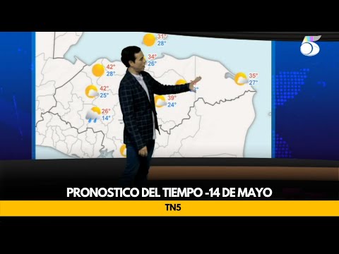 Pronostico del tiempo -14 de mayo