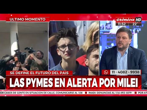 Leandro Santoro: Si Milei hace lo que dice, la Argentina vuela por el aire