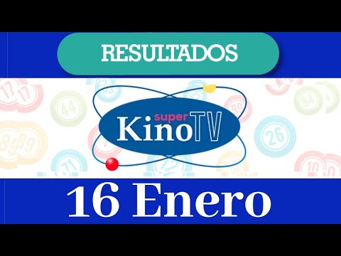Loteria Super Kino Tv Resultados de hoy 16 de Enero del 2020