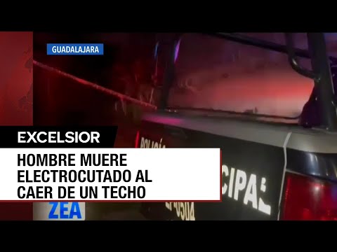 Muere un hombre en Jalisco por descarga eléctrica al caer de un techo