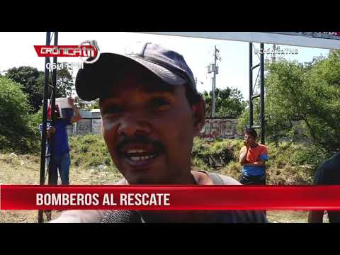 Adulto mayor en estado de ebriedad se precipita en un cauce de Managua – Nicaragua
