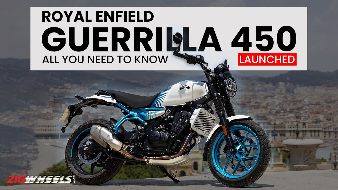 Royal Enfield Guerrilla 450 Launched at ? 2.39L | Specs, Features, Price & More | ZigFF