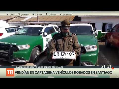 Robaban autos en Santiago para venderlos por redes sociales en Cartagena
