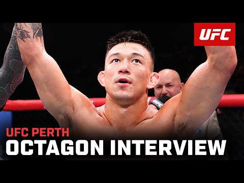 Kody Steele Octagon Interview | UFC Perth