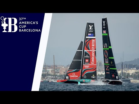 America’s Cup Highlights: Emirates Team New Zealand is a hammer for INEOS Britannia