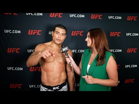 Paulo Costa Backstage Interview | UFC 318