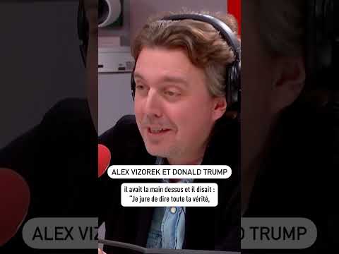 Alex Vizorek et Donald Trump