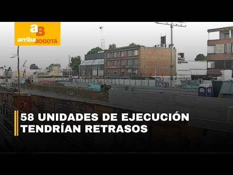 Alerta por atraso de seis meses en obras del metro de Bogotá | CityTv