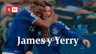 Everton y Liverpool empataron en el clásico. ¿Cómo le fue a James y Yerry Mina | Semana Noticias