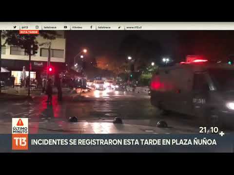 Incidentes entre Carabineros y manifestantes en Plaza Ñuñoa: bares reabrieron en Fase 2