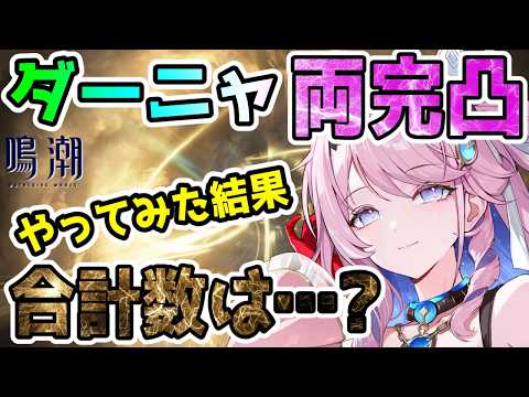 【鳴潮】結局ダーニャ両完凸することにしたけど、ガチャの合計回数は…【ゆっくり】