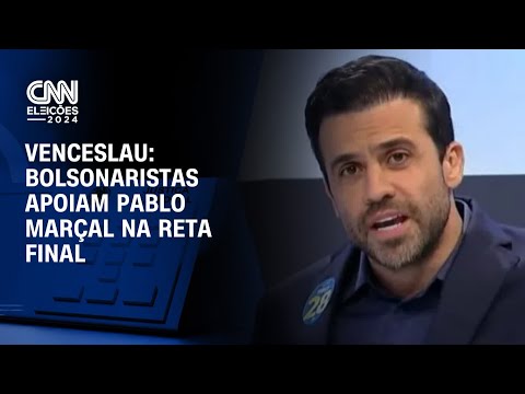 Venceslau: Bolsonaristas apoiam Pablo Marçal na reta final | BASTIDORES CNN