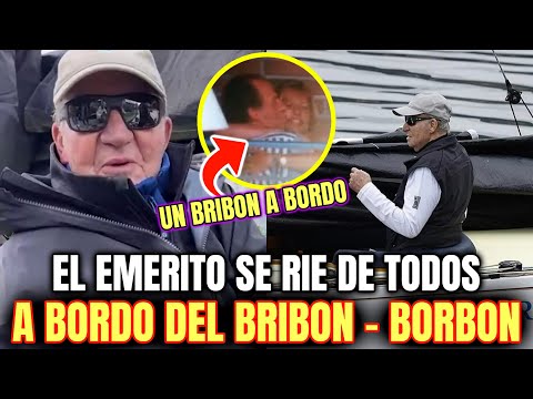 El VÍDEO del REY JUAN CARLOS a BORDO del BRIBÓN en plena POLÉMICA de sus FOTOS con BÁRBARA REY