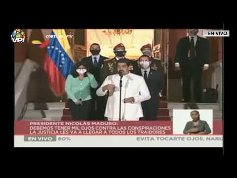 EN VIVO - Pronunciamiento de Nicolás Maduro desde Miraflores