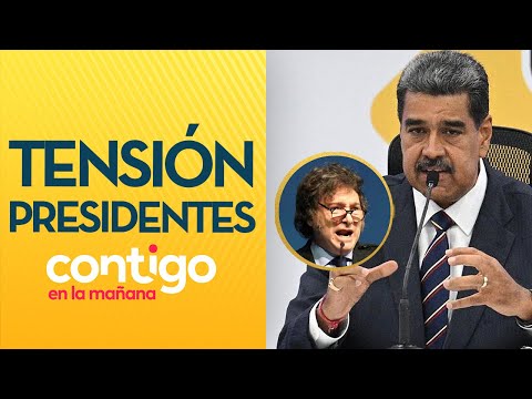 BASURA Tensas declaraciones cruzadas entre Nicolás Maduro y Javier Milei - Contigo en la Mañana