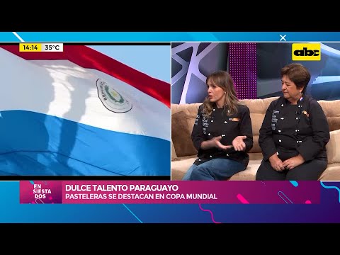 Paraguay se destaca en la Copa Mundial de Pastelería