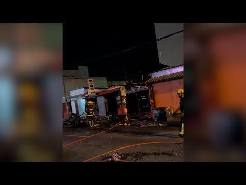 Fire At Drag Mall
