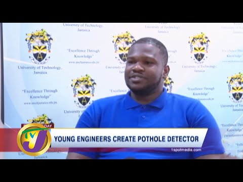 Young Engineers Create Pothole Detector: TVJ Business Day - July 2 2020