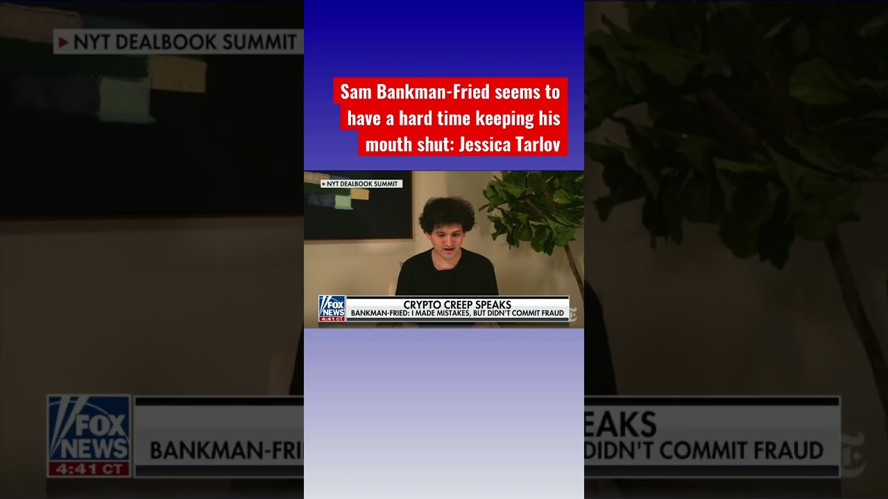 Sam Bankman-Fried blabbing to multiple media outlets: Jessica Tarlov #shorts