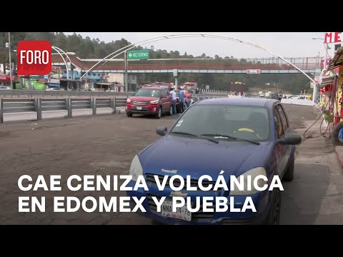 Volcán Popocatépetl: Cae ceniza en los límites del Edomex y Puebla - Las Noticias