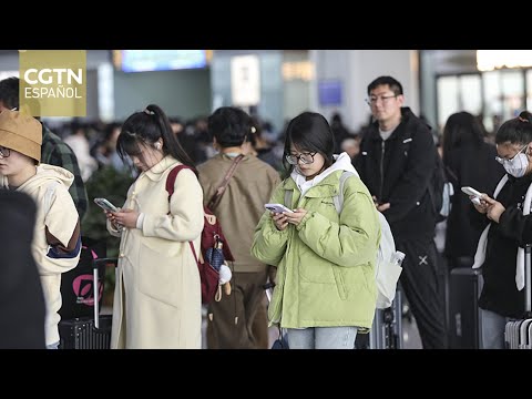 China se prepara para una temporada alta de desplazamientos en el primer día de las vacaciones