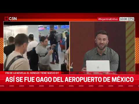 GAGO RUMBO a la ARGENTINA para DIRIGIR a BOCA