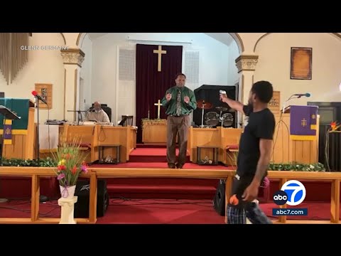 Man points gun at pastor during sermon in Pennsylvania
