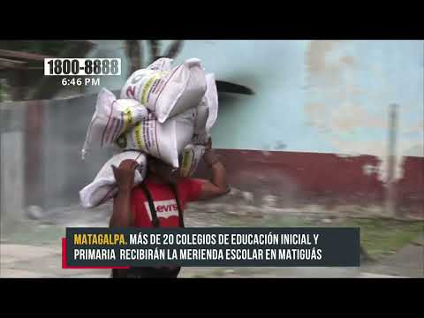 Llega merienda escolar a Matiguás e inicia la distribución - Nicaragua