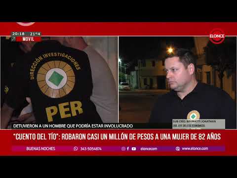 Cuento del Tío: robaron casi un millón de pesos a una mujer de 82 años