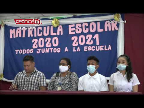Realizan proceso de matrículas 2021 en escuelas de Tipitapa - Nicaragua