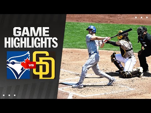 Blue Jays vs. Padres Game Highlights (4/21/24) | MLB Highlights