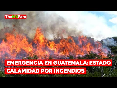 Guatemala Declara Estado de Calamidad por Incendios de Bosques | TheMXFam