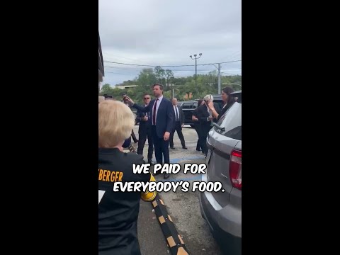 JD Vance Forced to Hold Rally in Parking Lot After Restaurant