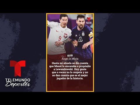 ¿Existe una rivalidad entre Robert Lewandowski y Lionel Messi? | Telemundo Deportes