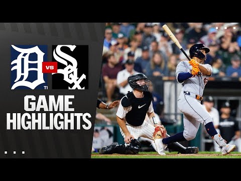 Tigers vs. White Sox Game Highlights (8/12/25) | MLB Highlights