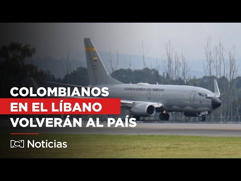 Despegó vuelo humanitario que repatriará a colombianos en El Líbano