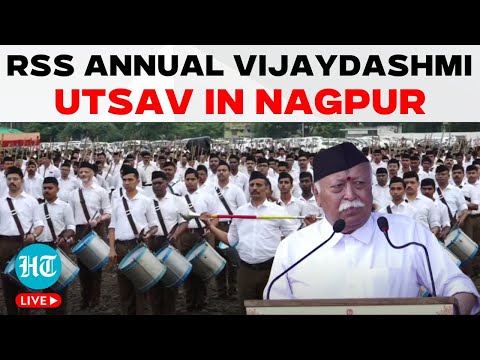 Vijaydashmi LIVE | Rashtriya Swayamsevak Sangh Holds Annual Utsav In Nagpur, Maharashtra | RSS