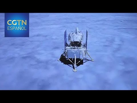 La Chang'e-5 aterriza en la Luna para recoger muestras
