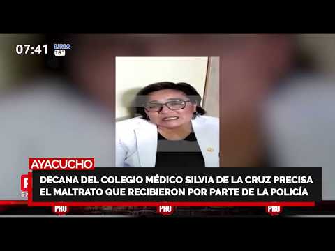 ¡URGENTE! ? ¡POLICÍAS MALTRATARON AL COLEGIO MÉDICO POR CULPA DE ZEBALLOS! ?