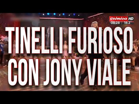 Marcelo Tinelli demandó a Jony Viale por 40 millones de pesos