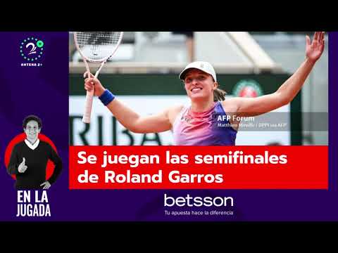 Se juegan las semifinales de Roland Garros