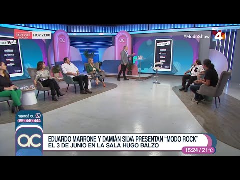 Algo Contigo - Eduardo Marrone y Damián Silva presentan Modo Rock