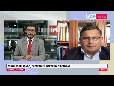 Noticias Tarde | Virgilio Hurtado, experto en derecho electoral - 02/02/2023