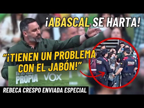 MÁXIMA TENSIÓN: Santiago Abascal se abalanza contra los facinerosos ‘indepes’ que insultaban a VOX