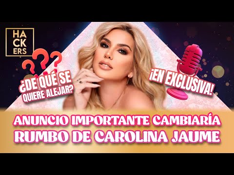 Un anuncio importante que cambia el rumbo de Carolina Jaume  | LHDF | Ecuavisa